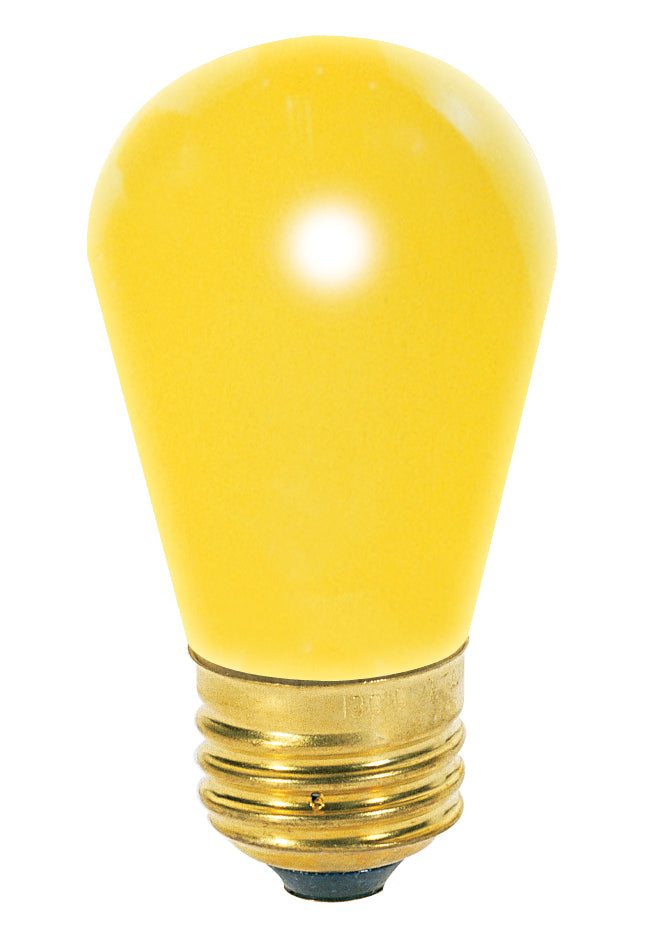 Satco Lighting S3960   Light Bulb Ceramic Yellow