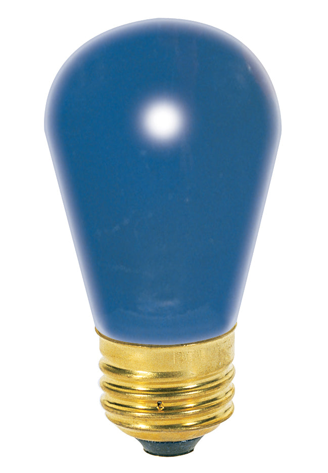 Satco Lighting S3963   Light Bulb Ceramic Blue