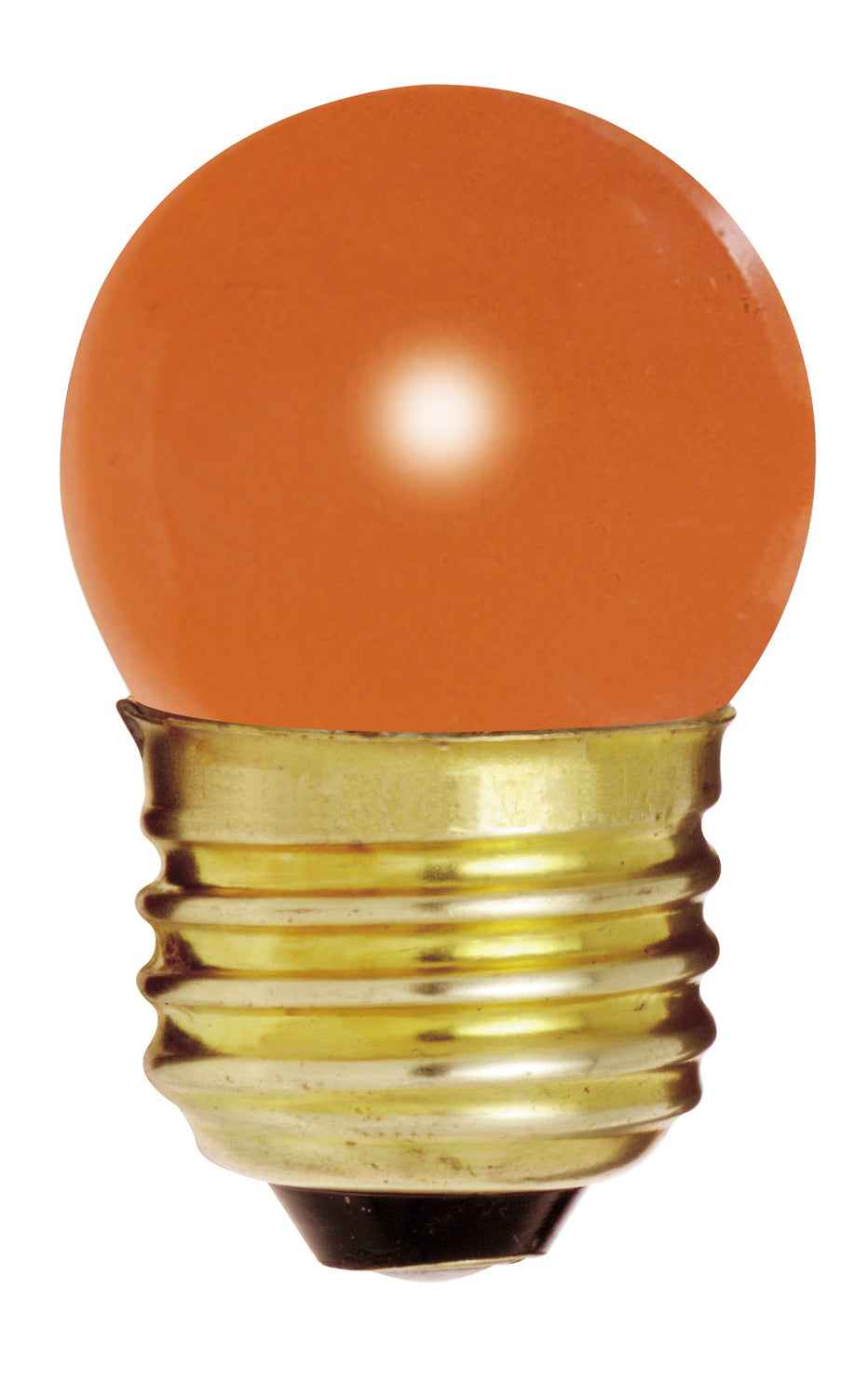 Satco Lighting S4510   Light Bulb Ceramic Orange