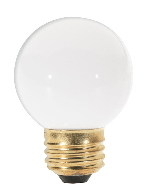 Satco Lighting S4541   Light Bulb Gloss White