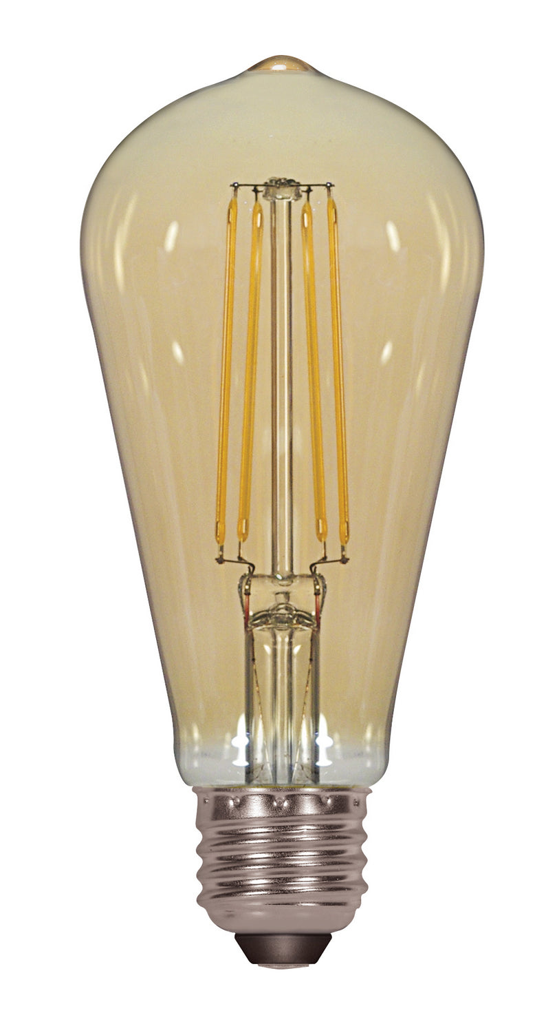 Satco Lighting S8612   Light Bulb Transparent Amber