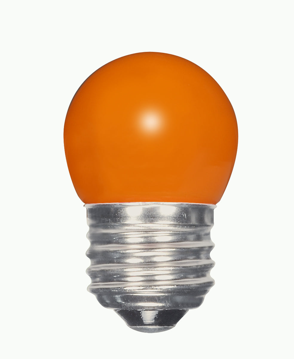 Satco Lighting S9164   Light Bulb Ceramic Orange
