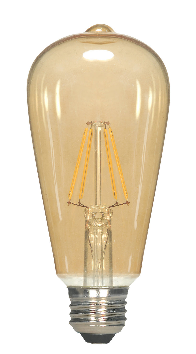 Satco Lighting S9577   Light Bulb Transparent Amber