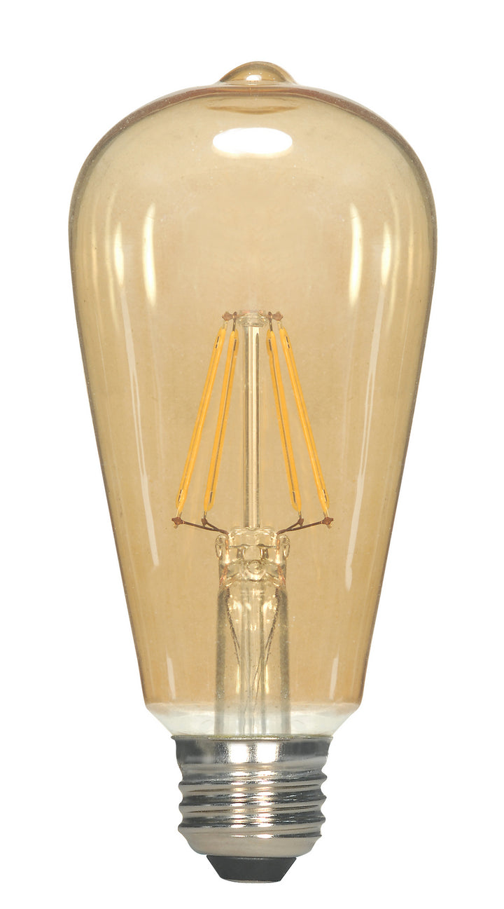 Satco Lighting S9579   Light Bulb Transparent Amber