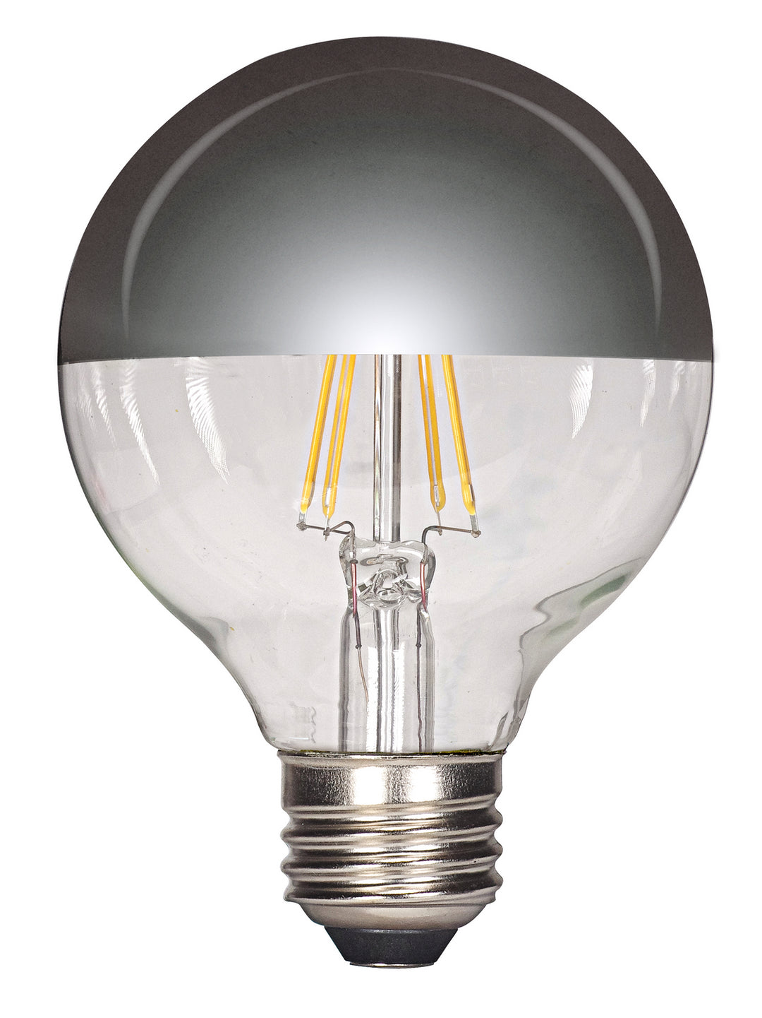 Satco Lighting S9828   Light Bulb Silver Crown