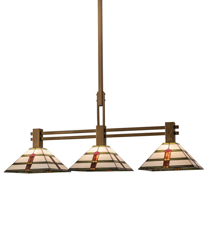 Meyda Tiffany Prairie Arrowhead 192590 Pendant Light - Matte Buttered Brass