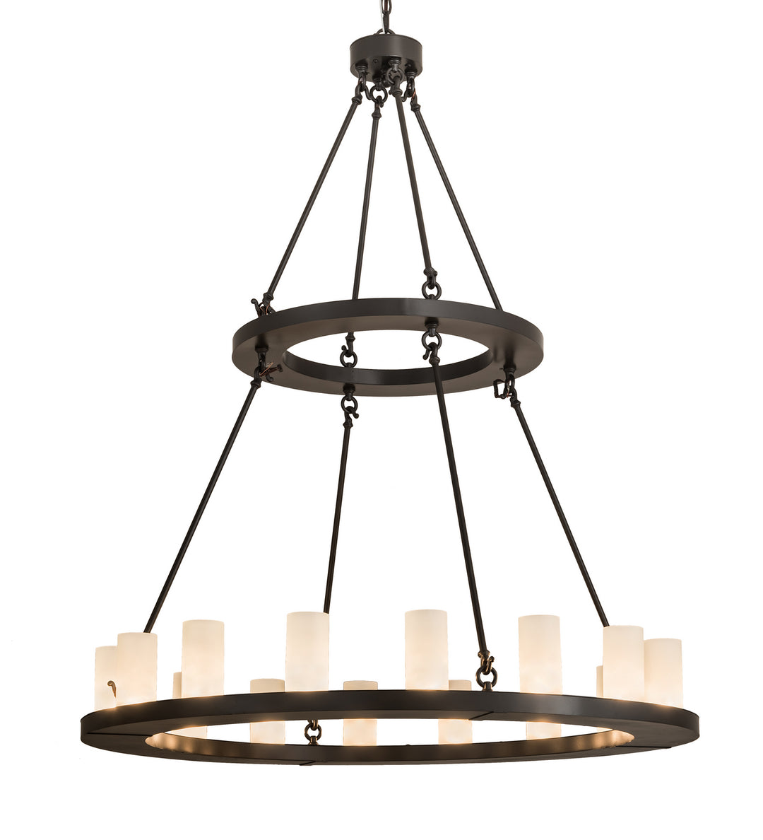 Meyda Tiffany Loxley 194782 Chandelier Light - Timeless Bronze
