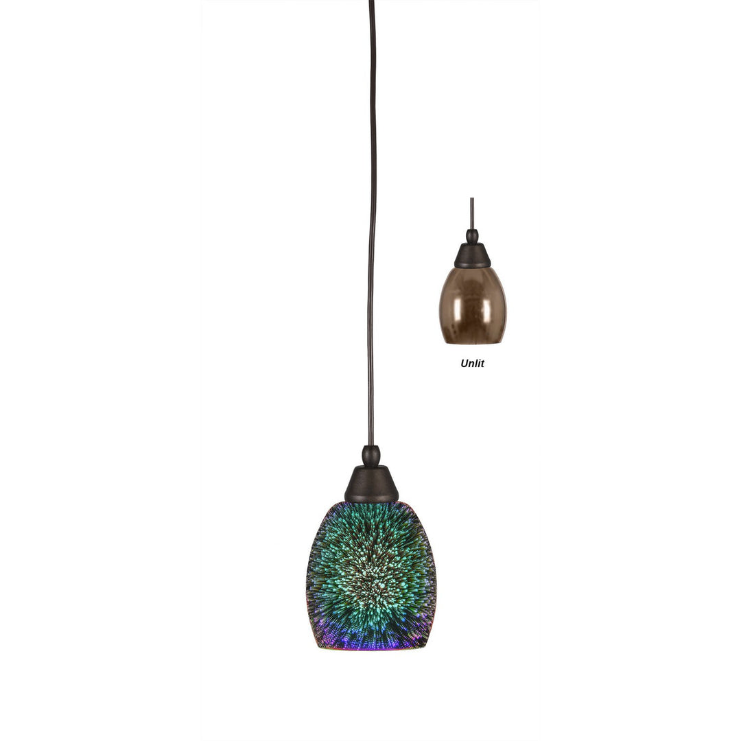 Toltec Any 22-brz-6545 Pendant Light - Bronze