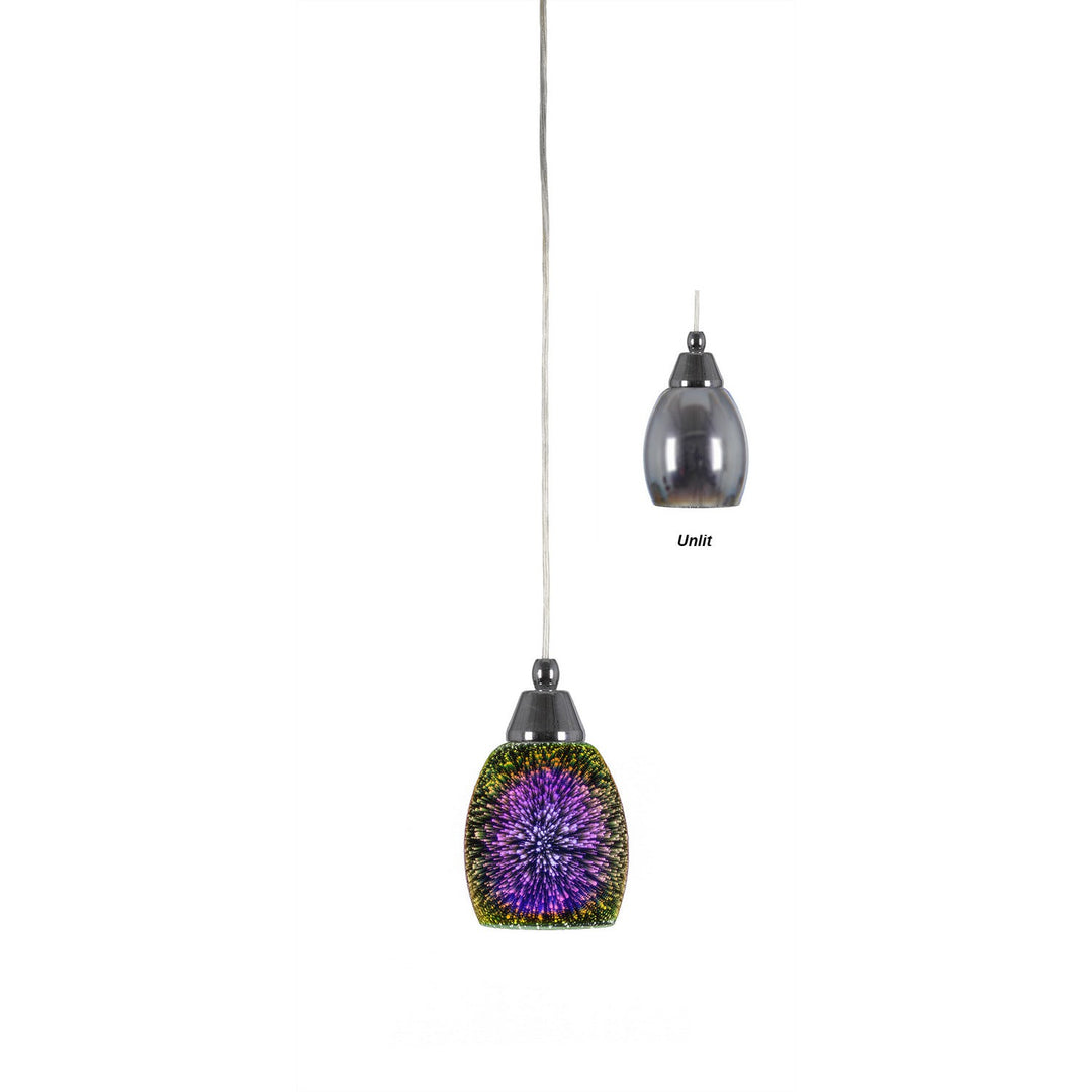 Toltec Any 22-ch-6595 Pendant Light - Chrome