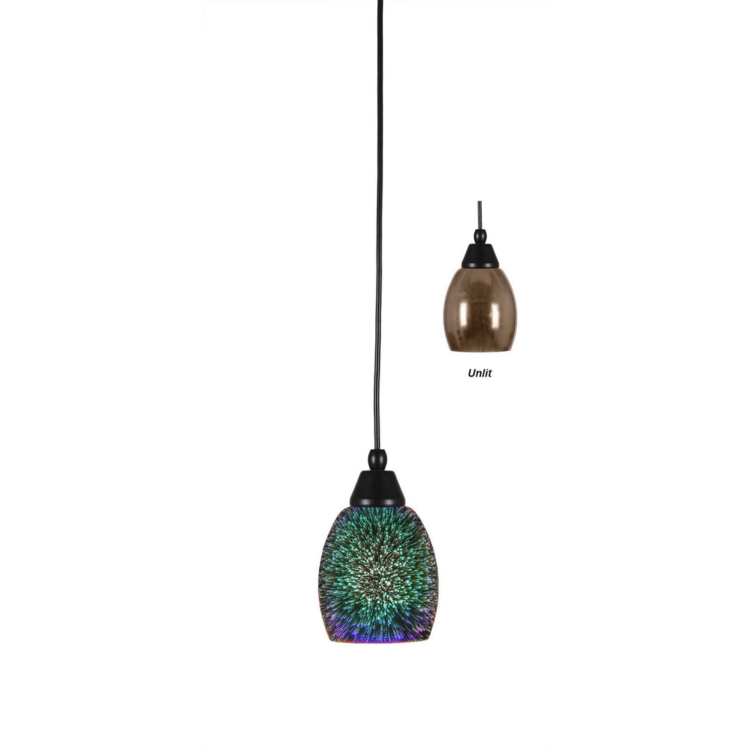 Toltec Any 22-mb-6545 Pendant Light - Matte Black