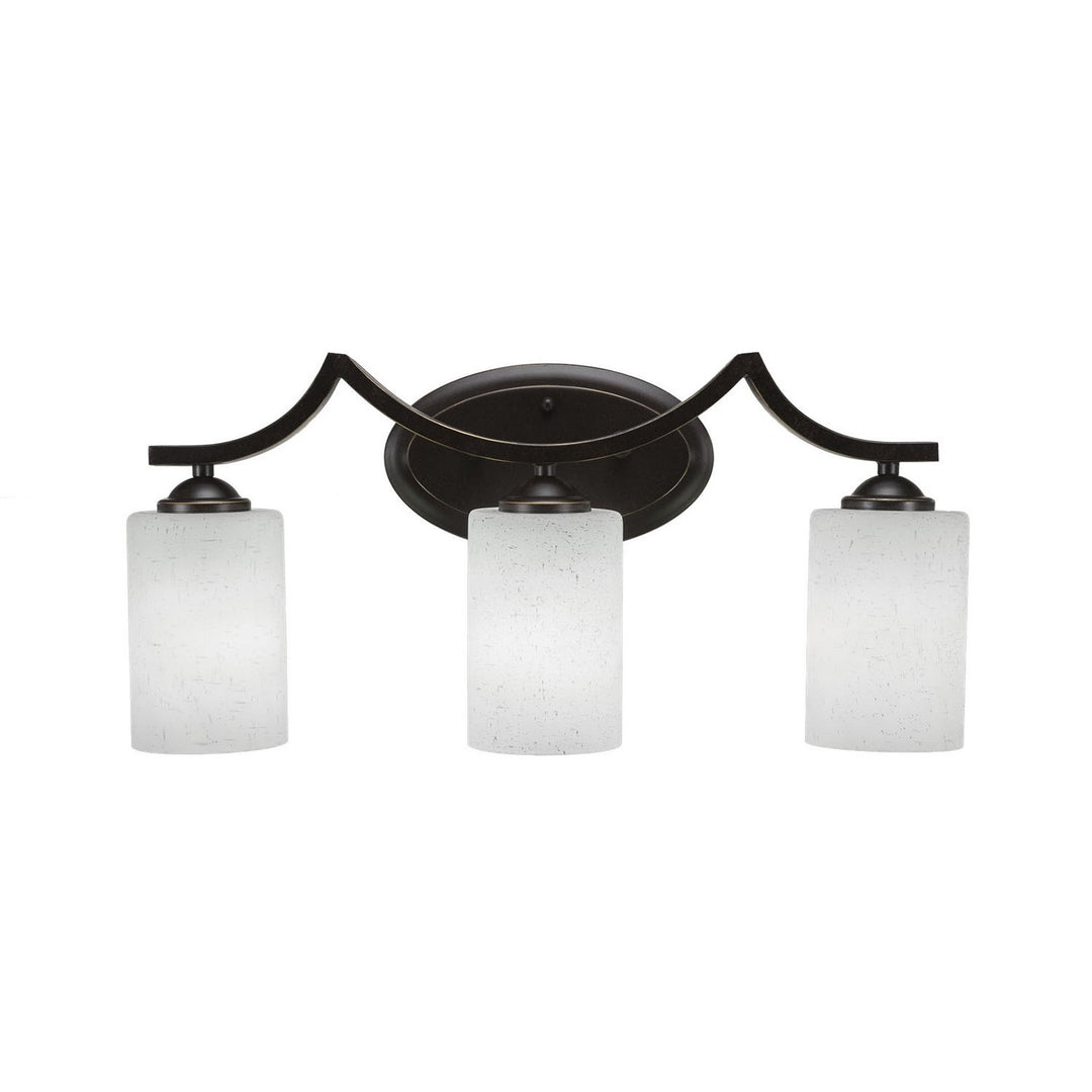 Toltec Zilo 553-dg-310 Bath Vanity Light 21 in. wide - Dark Granite