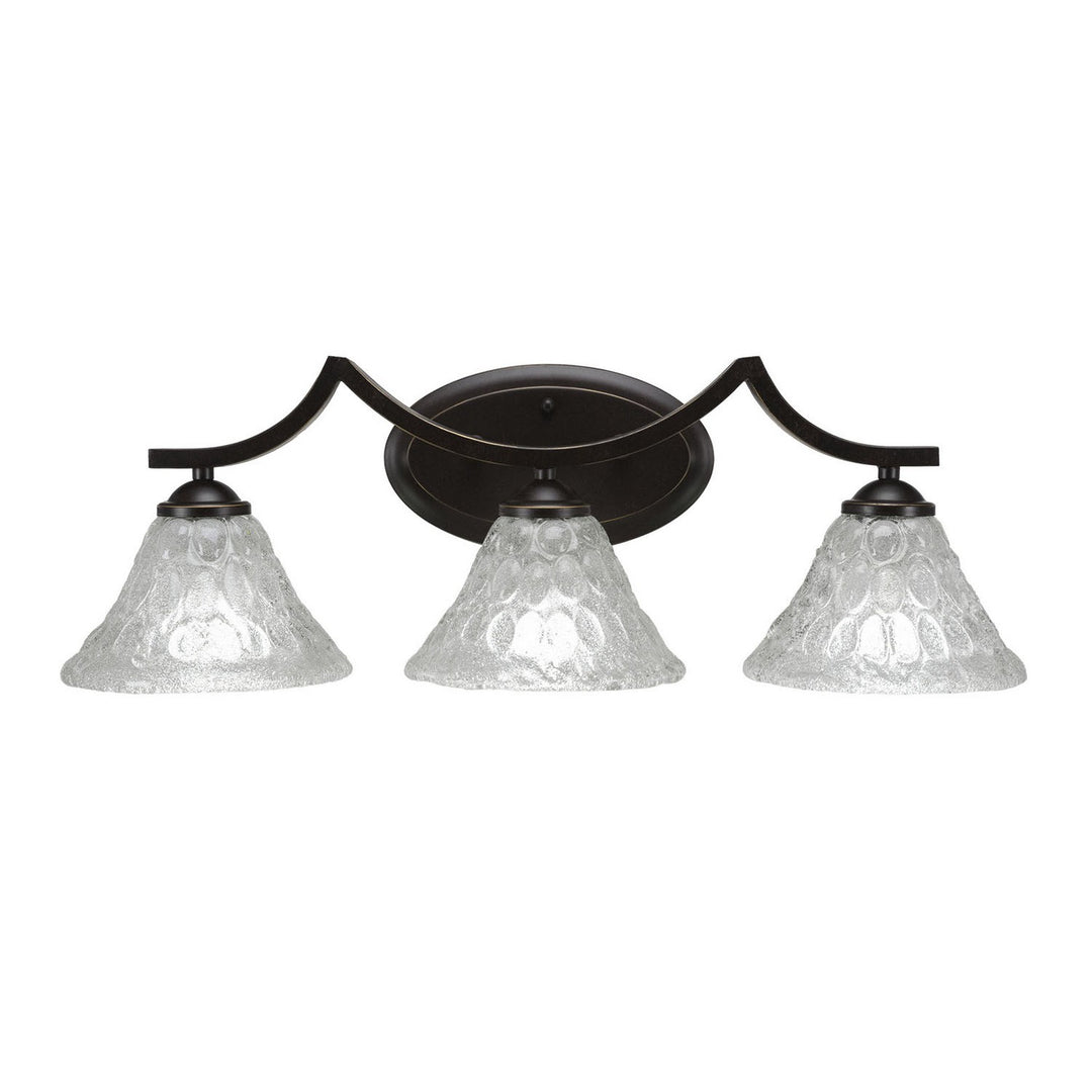 Toltec Zilo 553-dg-451 Bath Vanity Light 24 in. wide - Dark Granite