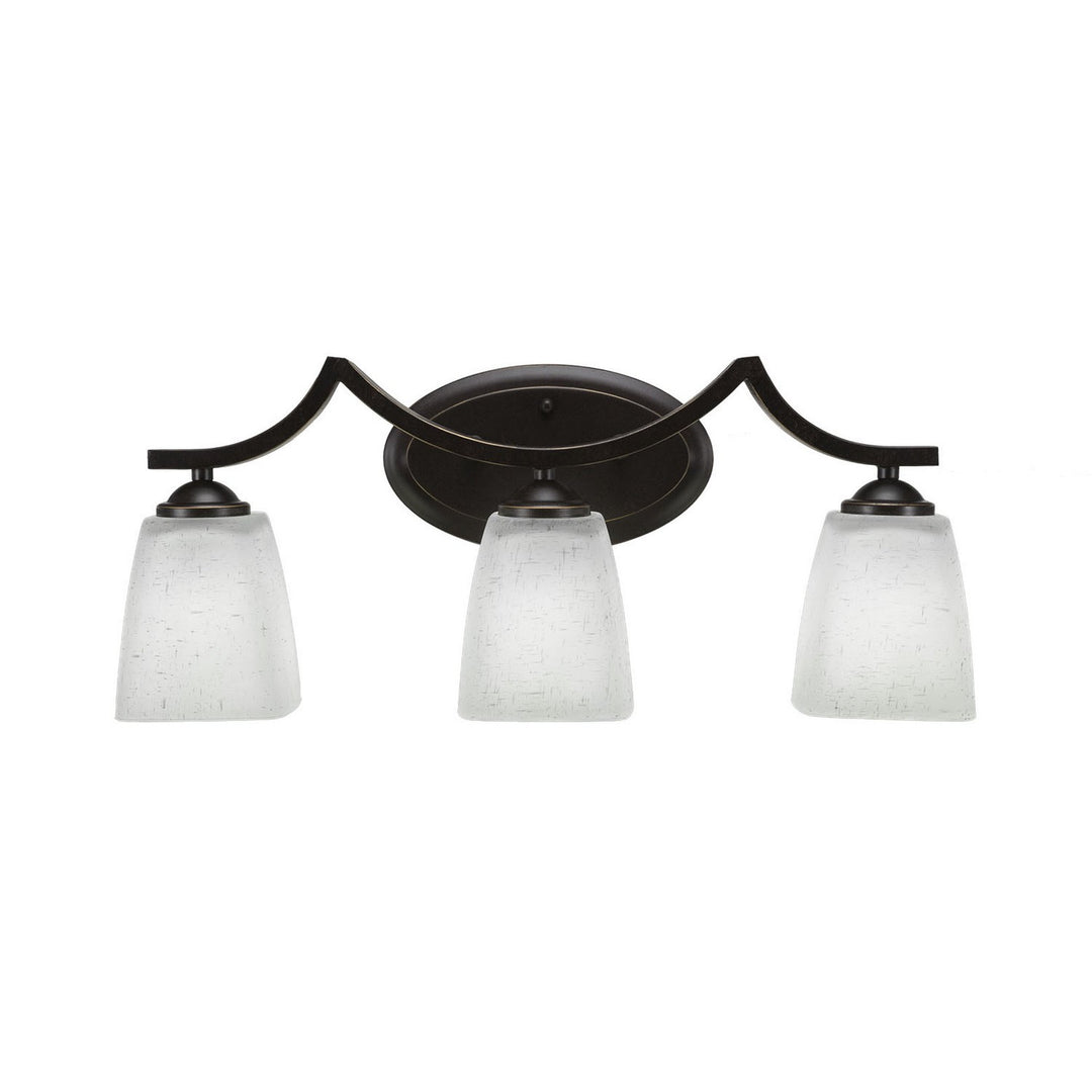 Toltec Zilo 553-dg-460 Bath Vanity Light 22 in. wide - Dark Granite