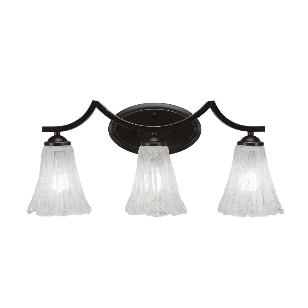 Toltec Zilo 553-dg-729 Bath Vanity Light 23 in. wide - Dark Granite