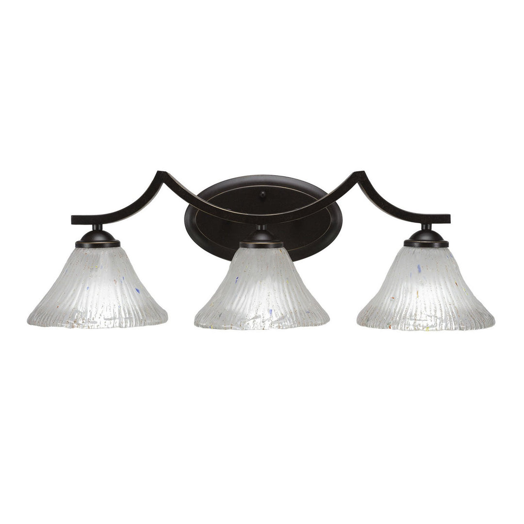 Toltec Zilo 553-dg-751 Bath Vanity Light 24 in. wide - Dark Granite