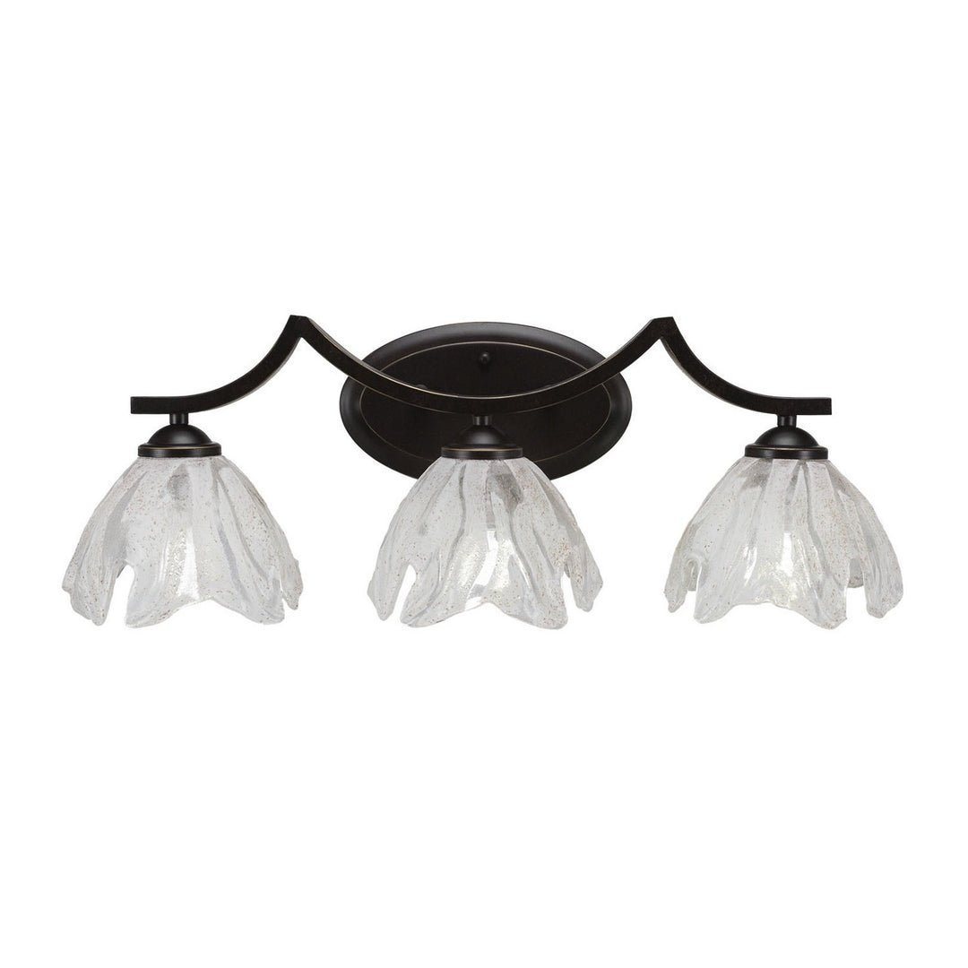 Toltec Zilo 553-dg-759 Bath Vanity Light 25 in. wide - Dark Granite