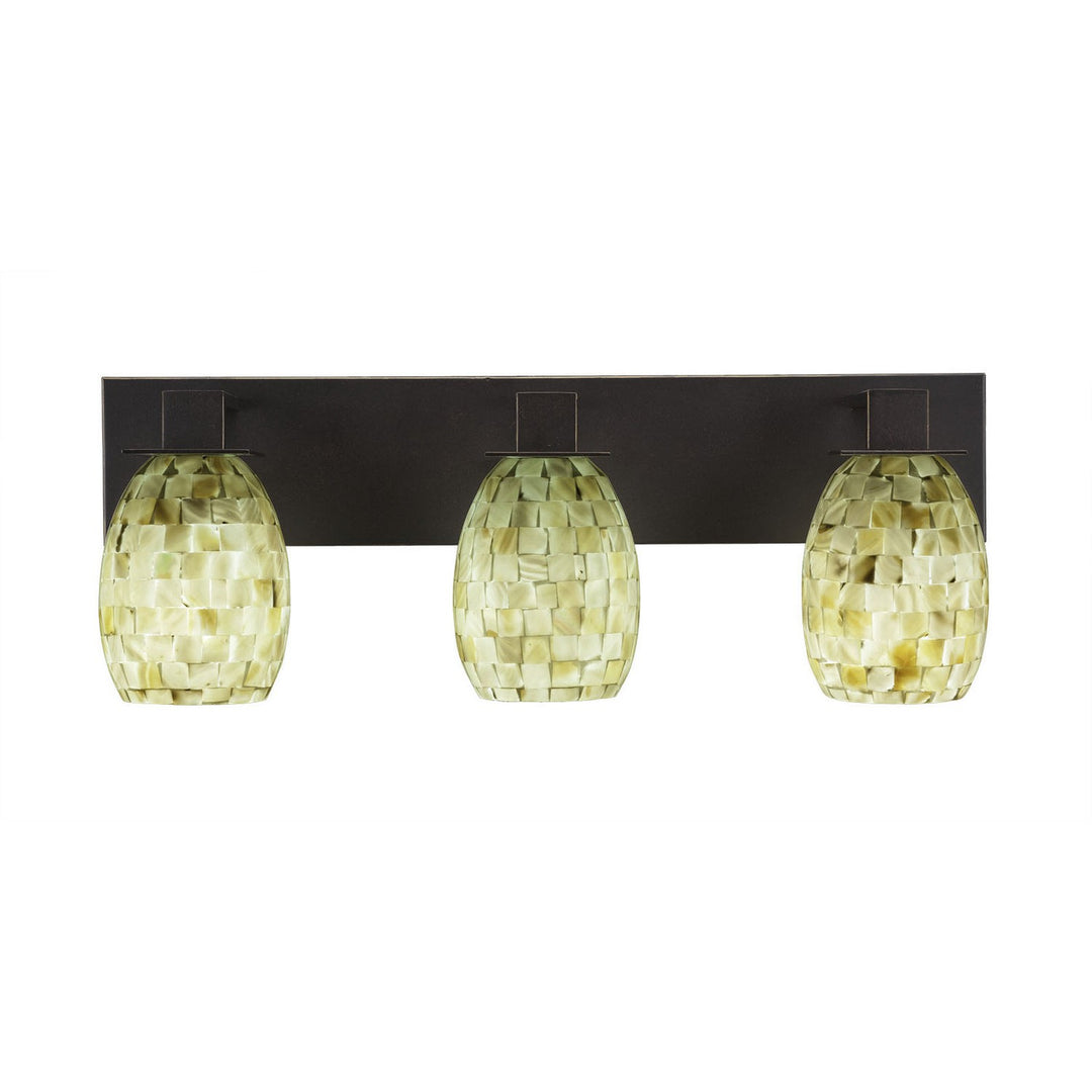 Toltec Apollo 583-dg-406 Bath Vanity Light 24 in. wide - Dark Granite