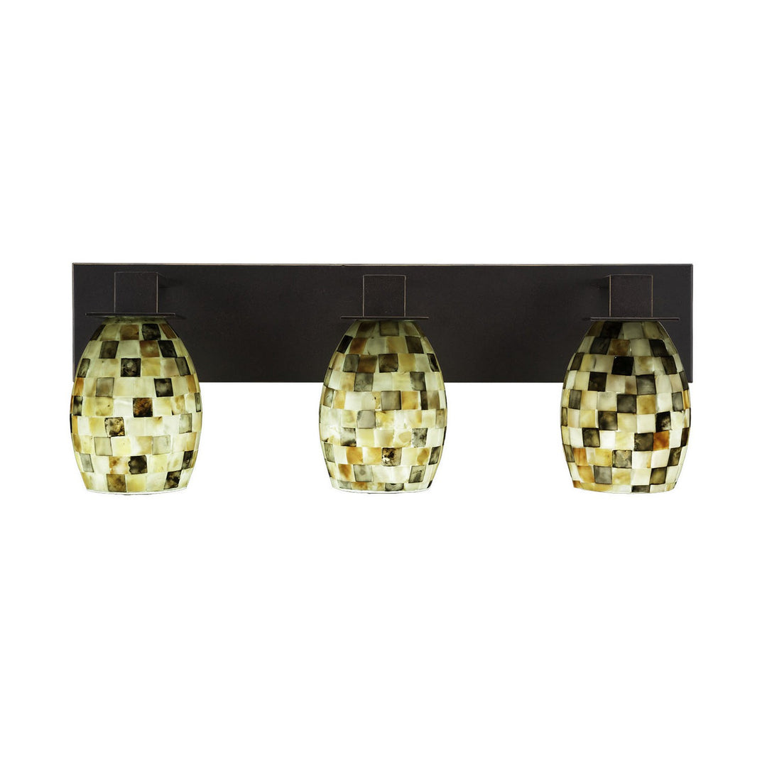 Toltec Apollo 583-dg-408 Bath Vanity Light 24 in. wide - Dark Granite