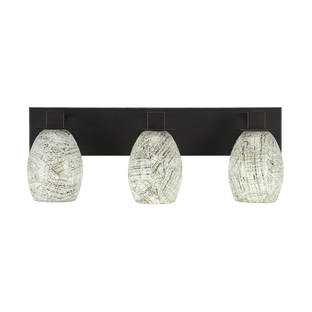 Toltec Apollo 583-dg-5054 Bath Vanity Light 24 in. wide - Dark Granite