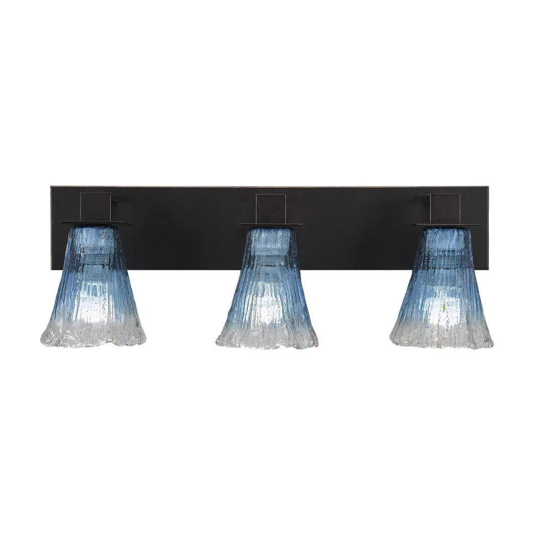 Toltec Apollo 583-dg-725 Bath Vanity Light 24 in. wide - Dark Granite