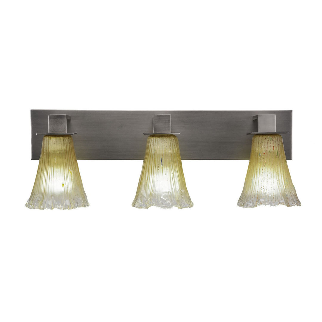 Toltec Apollo 583-gp-720 Bath Vanity Light 24 in. wide - Graphite