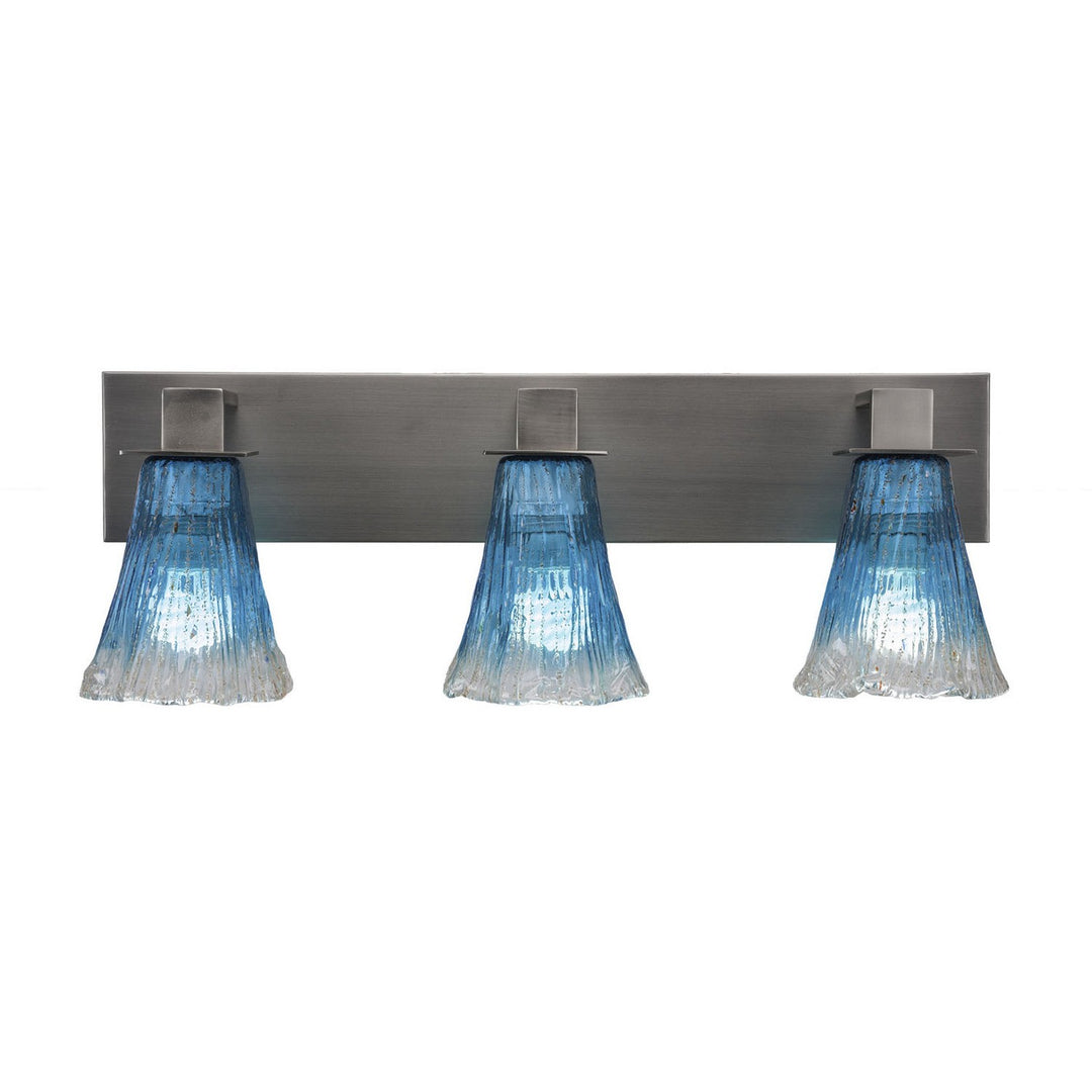 Toltec Apollo 583-gp-725 Bath Vanity Light 24 in. wide - Graphite