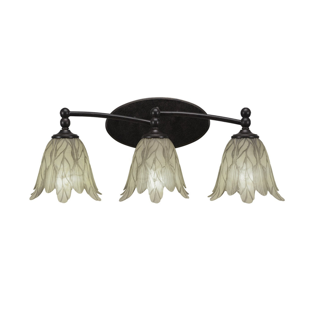 Toltec Capri 593-dg-1025 Bath Vanity Light 23 in. wide - Dark Granite