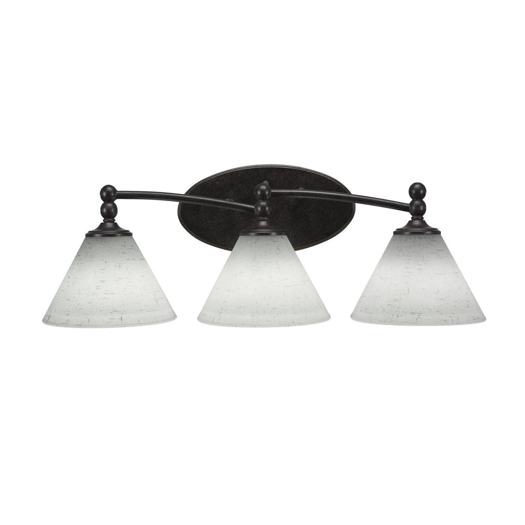 Toltec Capri 593-dg-312 Bath Vanity Light 23 in. wide - Dark Granite