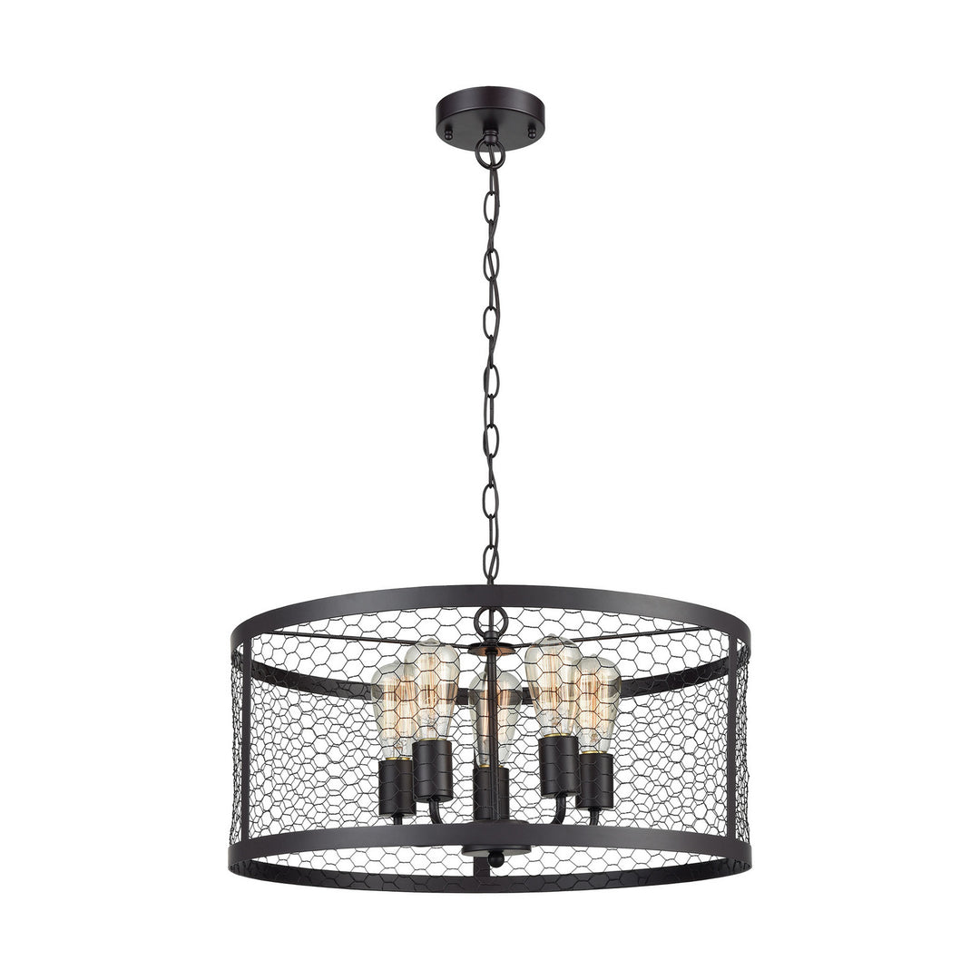 Elk Grange 1217-1010 Pendant Light - Oil Rubbed Bronze