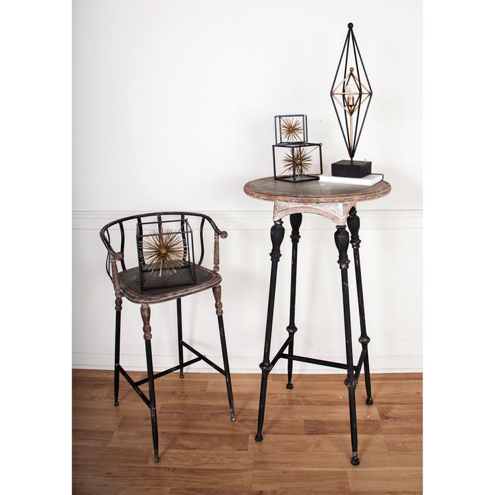 Elk Lighting 351-10514  Yonkers Furniture Galvanized