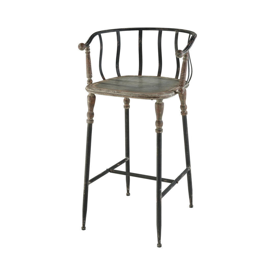 Elk Lighting 351-10514  Yonkers Furniture Galvanized
