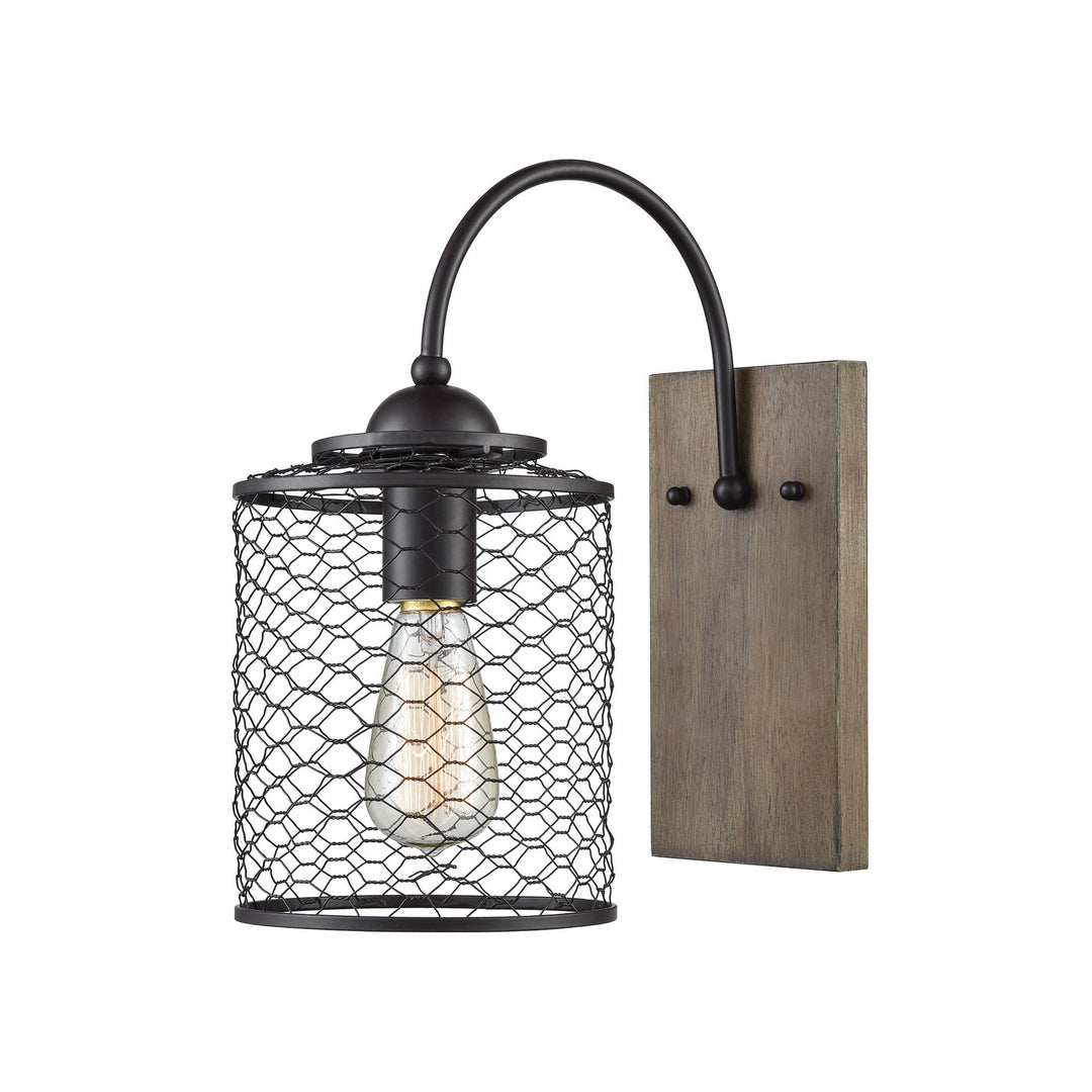 Elk Eagle's Rest D3612W Wall Sconce Light - Oil Rubbed Bronze
