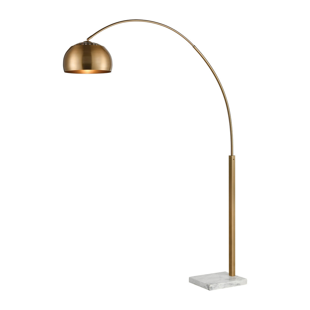 Elk Lighting D3591  Solar Flair Lamp Aged Brass