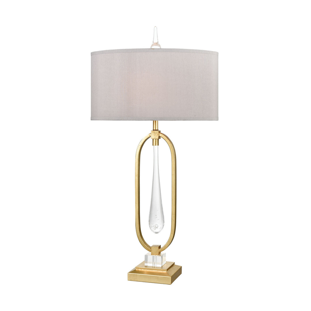 Elk Lighting D3638  Spring Loaded Lamp Gold Leaf