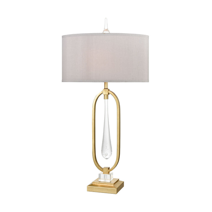 Elk Lighting D3638  Spring Loaded Lamp Gold Leaf