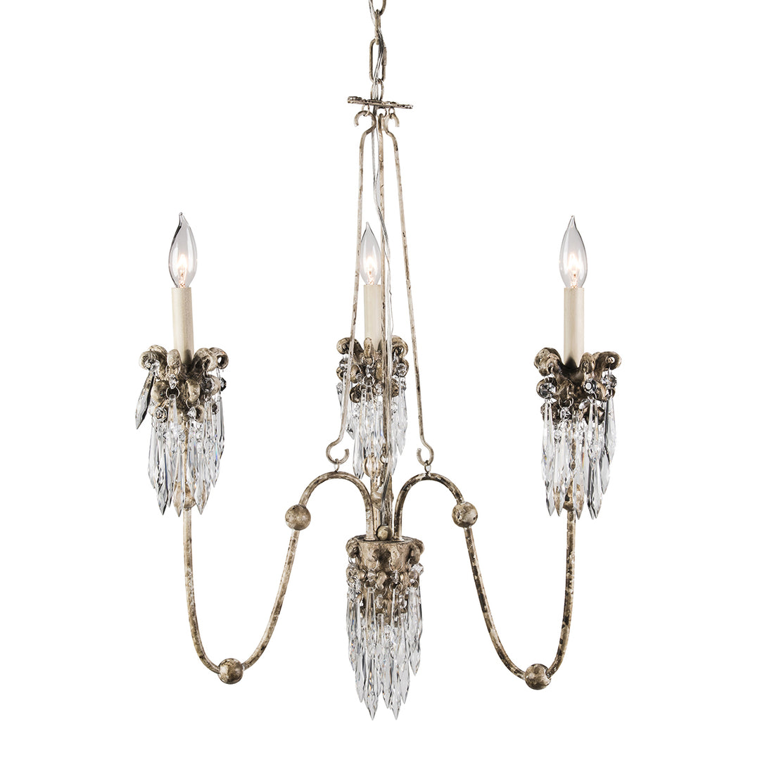 Lucas+McKearn Venetian Ch1060-3 Chandelier Light - Beige Patina