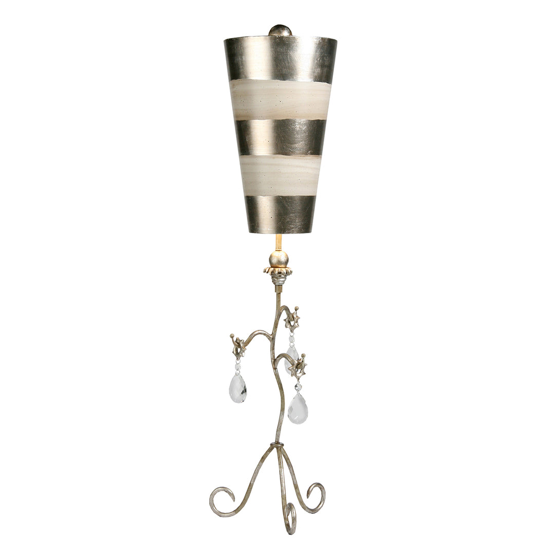 Lucas+Mckearn Lighting TA1039  Tivoli Lamp Cream And Silver