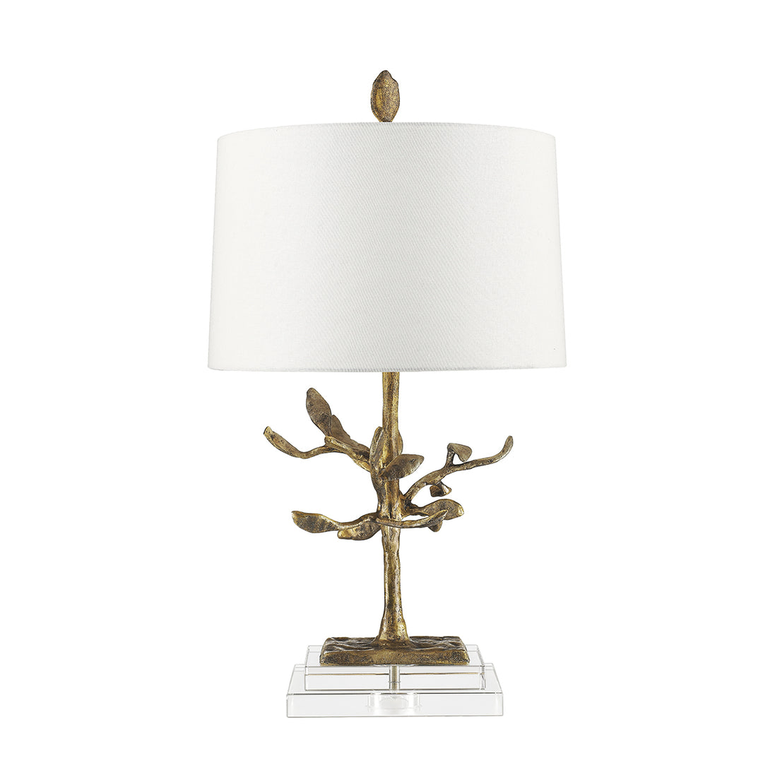 Lucas+Mckearn Lighting TLM-1033  Audubon Lamp Distressed Gold