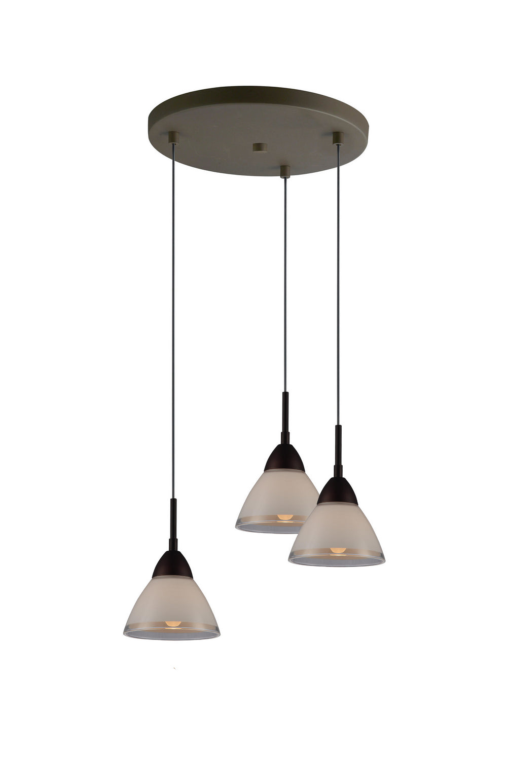 Woodbridge Lucia 13244MEB-C60601 Pendant Light - Metallic Bronze