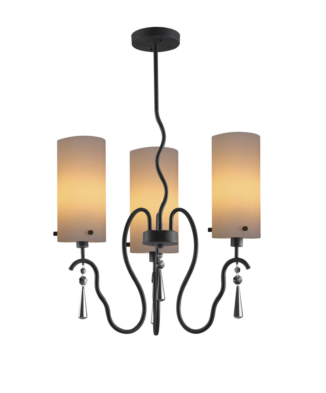 Woodbridge Haley 14213BLK-C10401 Chandelier Light - Black