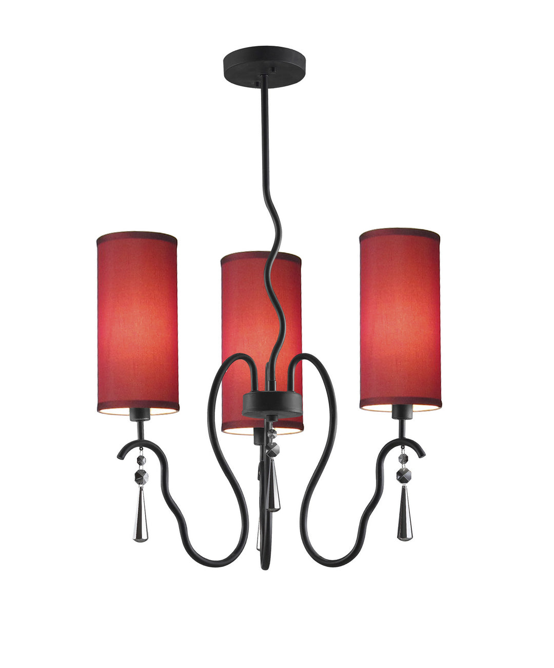 Woodbridge Haley 14213BLK-S10403 Chandelier Light - Black