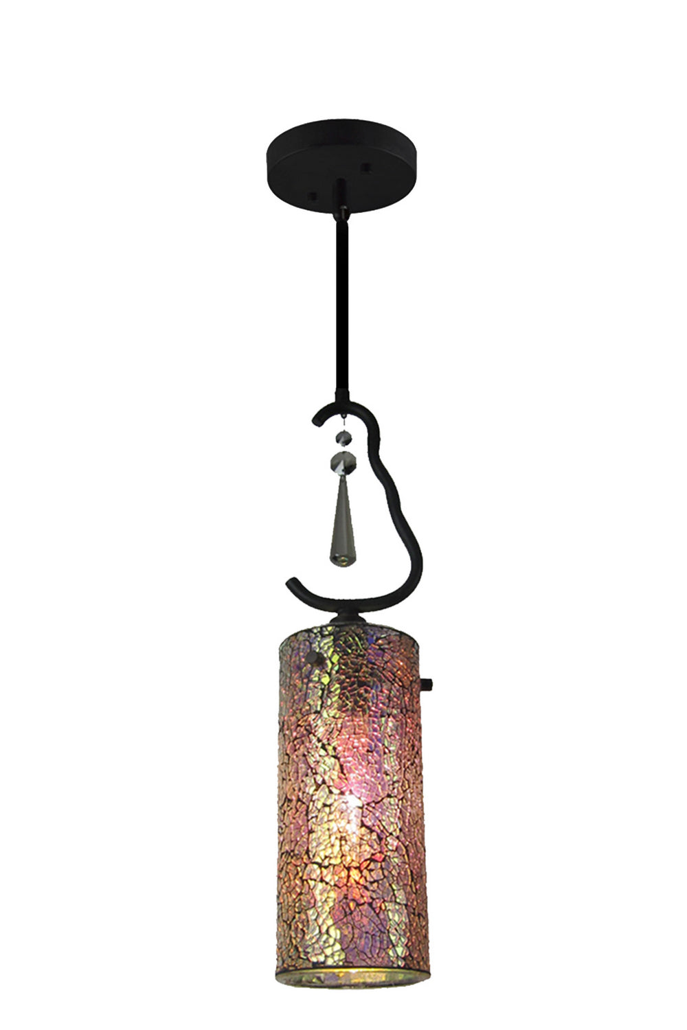 Woodbridge Haley 14223BLK-M10IRI Pendant Light - Black