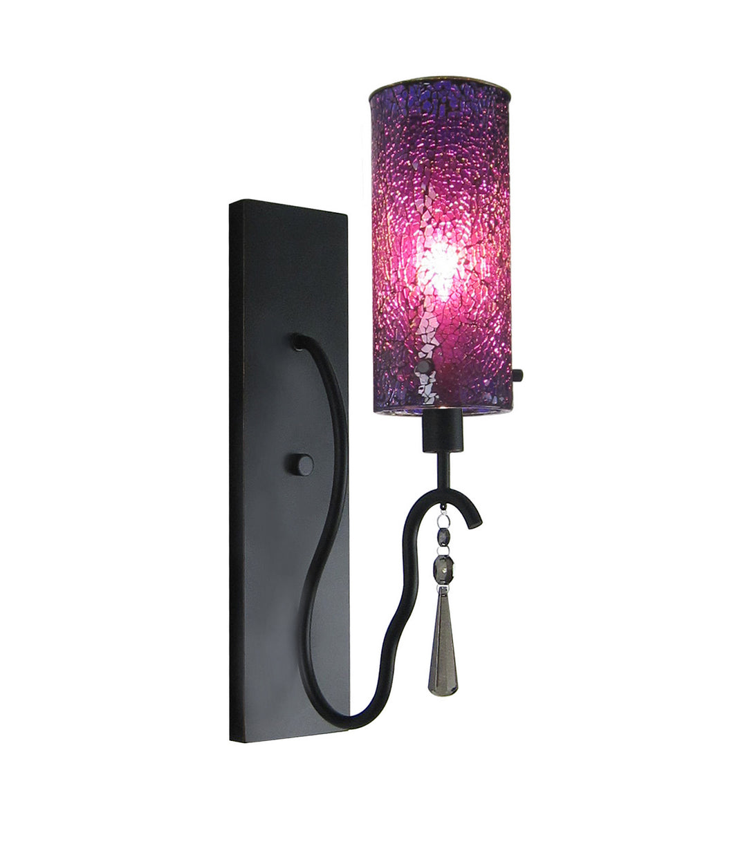 Woodbridge Haley 14241BLK-M10PUR Wall Light - Black