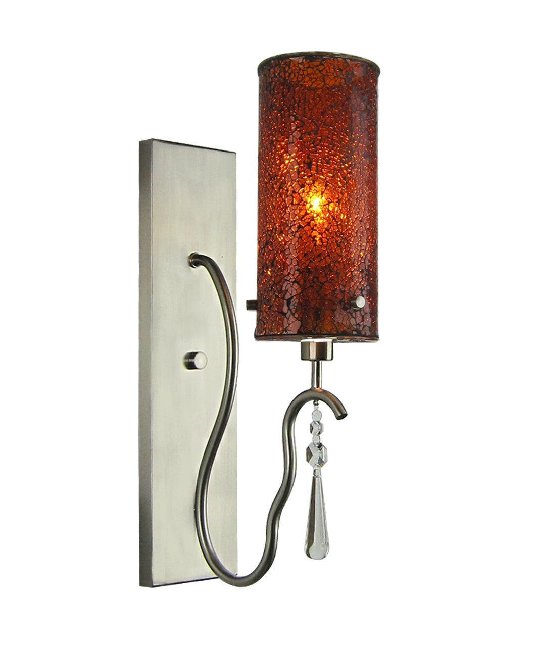 Woodbridge Haley 14241STN-M10AMB Wall Light - Satin Nickel