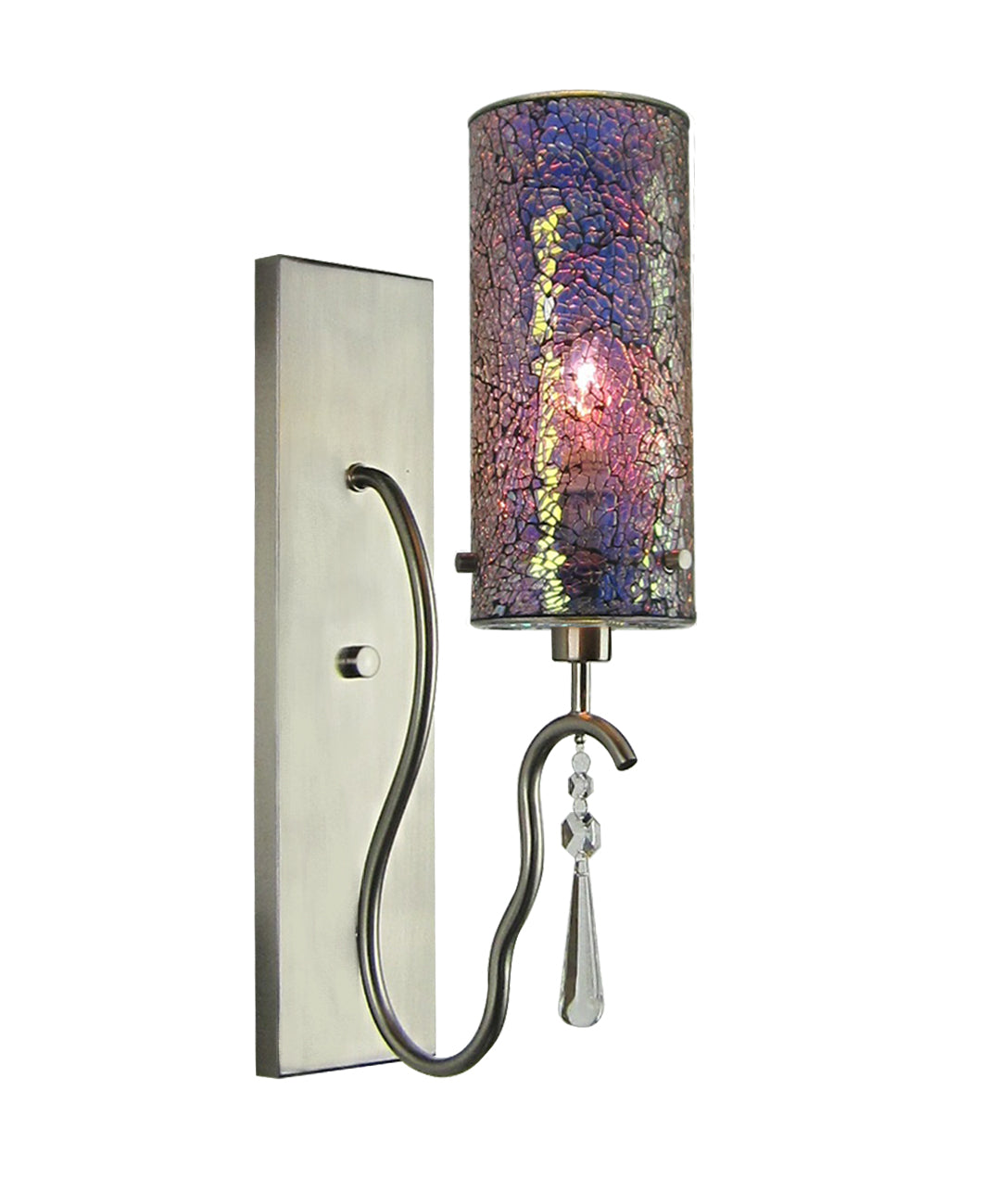 Woodbridge Haley 14241STN-M10IRI Wall Light - Satin Nickel