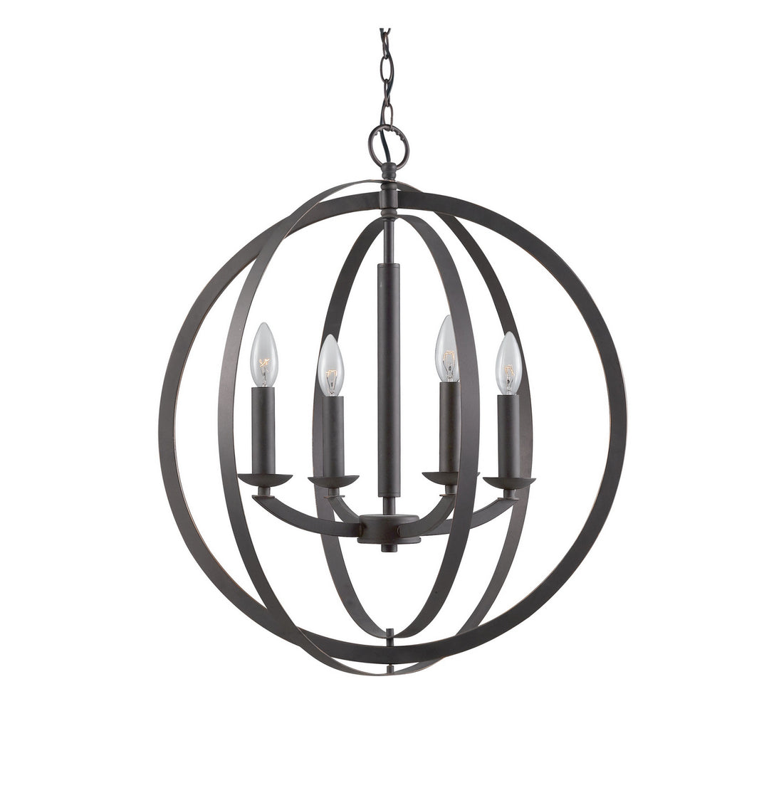 Woodbridge Lola 14420MEB Chandelier Light - Bronze