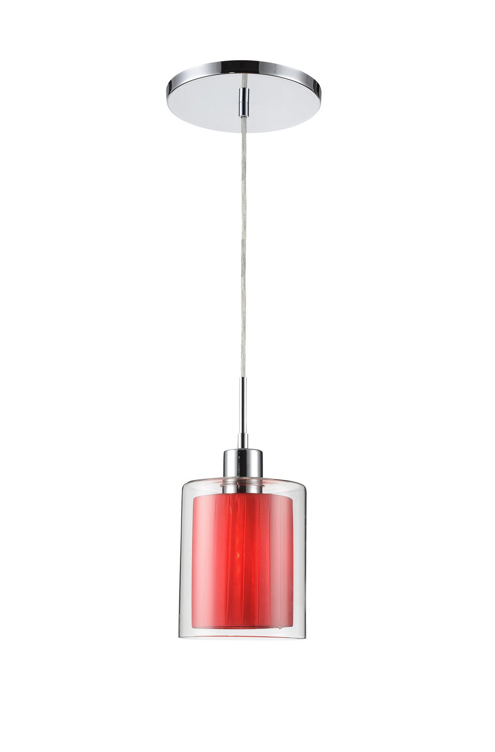 Woodbridge Alaina 14723CHR-GS10613 Pendant Light - Chrome