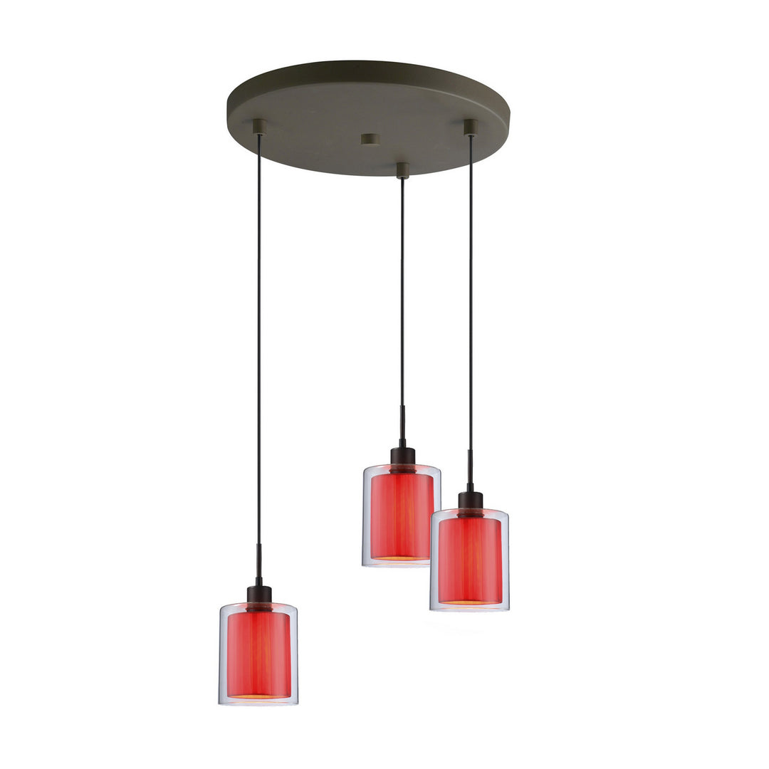 Woodbridge Alaina 14724MEB-GS10613 Pendant Light - Metallic Bronze