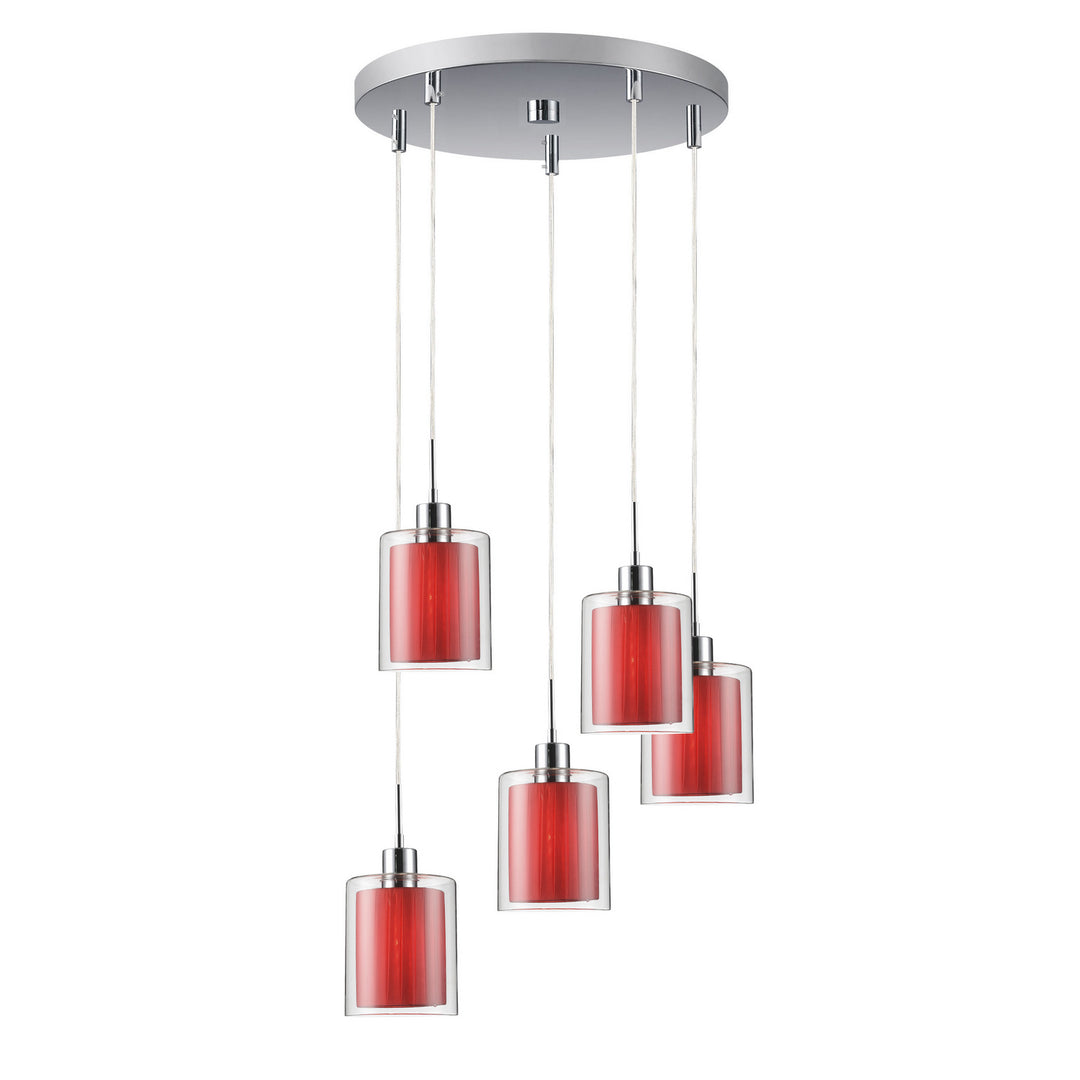 Woodbridge Alaina 14725CHR-GS10613 Pendant Light - Chrome