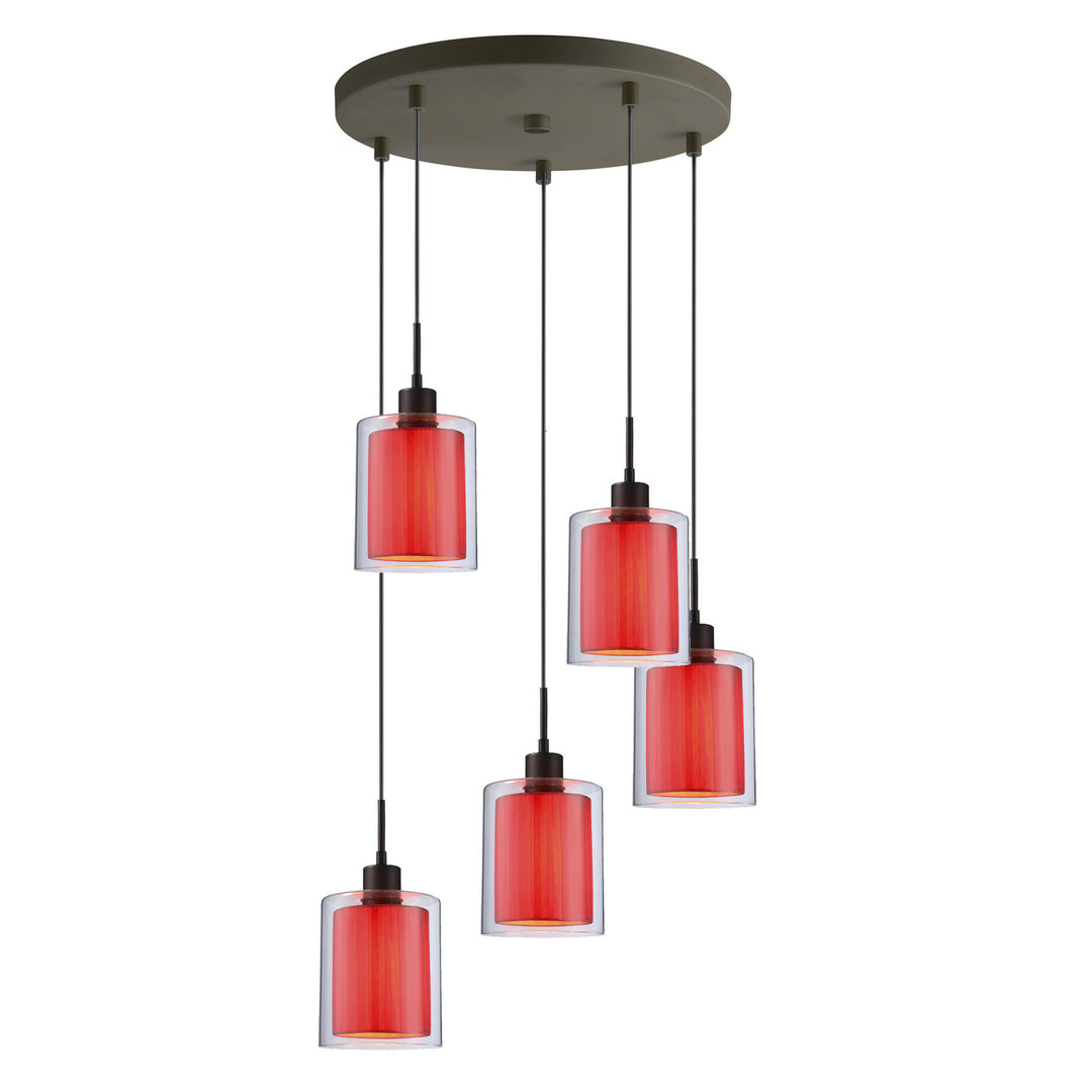 Woodbridge Alaina 14725MEB-GS10613 Pendant Light - Metallic Bronze